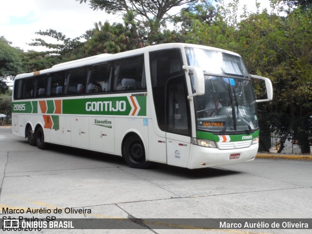 Empresa Gontijo de Transportes 20195 na cidade de São Paulo, São Paulo, Brasil, por Marco Aurélio de Oliveira. ID da foto: 6043370.