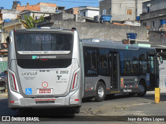 TUPI - Transportes Urbanos Piratininga 6 2002 na cidade de São Paulo, São Paulo, Brasil, por Ivan da Silva Lopes. ID da foto: 6042995.