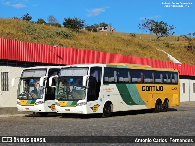 Empresa Gontijo de Transportes 12295 na cidade de João Monlevade, Minas Gerais, Brasil, por Antonio Carlos Fernandes. ID da foto: 6042170.