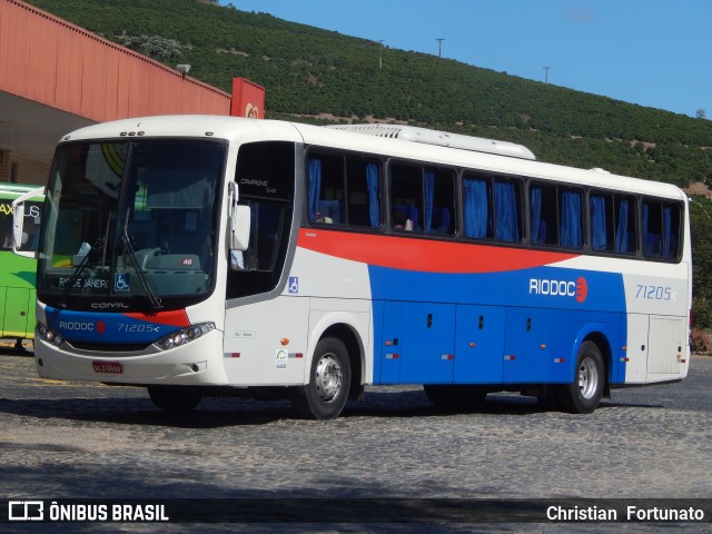 Viação Riodoce 71205 na cidade de Manhuaçu, Minas Gerais, Brasil, por Christian  Fortunato. ID da foto: 6042625.