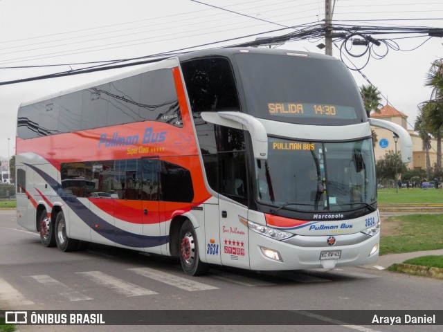 Pullman Bus 3634 na cidade de Brasil, por Araya Daniel . Número da foto: #6043137.