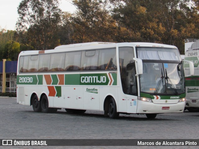 Empresa Gontijo de Transportes 20030 na cidade de Perdões, Minas Gerais, Brasil, por Marcos de Alcantara Pinto. ID da foto: 6042334.