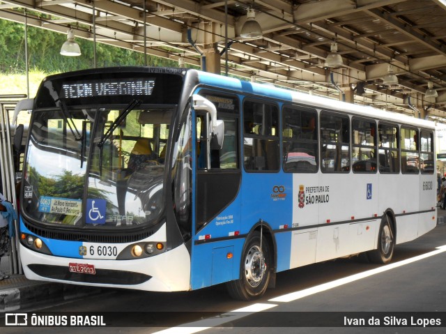 Transwolff Transportes e Turismo 6 6030 na cidade de São Paulo, São Paulo, Brasil, por Ivan da Silva Lopes. Número da foto: #6042982.