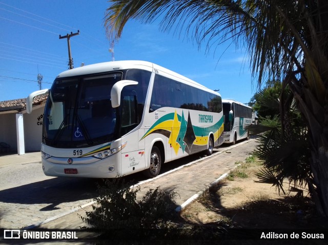 Viação Transpiauí 519 na cidade de Avelino Lopes, Piauí, Brasil, por Adilson de Sousa. Número da foto: #6042018.