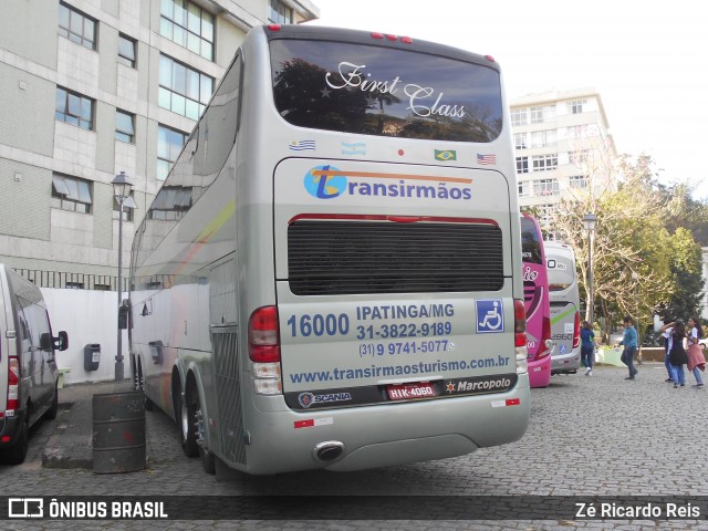 Transirmãos Turismo 16000 na cidade de Petrópolis, Rio de Janeiro, Brasil, por Zé Ricardo Reis. ID da foto: 6043038.