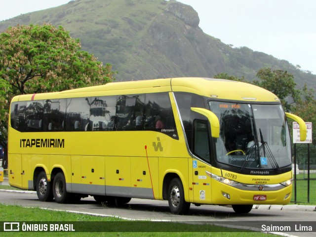 Viação Itapemirim 60783 na cidade de Vitória, Espírito Santo, Brasil, por Saimom  Lima. ID da foto: 6042698.