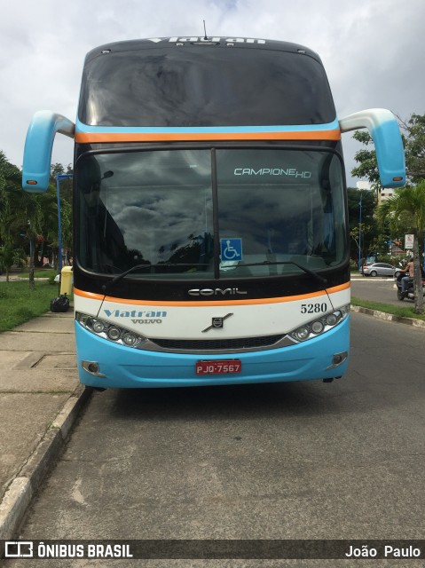 Viatran - Viação TransBrasília 5280 na cidade de Salvador, Bahia, Brasil, por João  Paulo. Número da foto: #6042650.