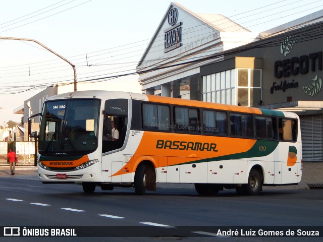 Viação Bassamar 139 na cidade de Juiz de Fora, Minas Gerais, Brasil, por André Luiz Gomes de Souza. ID da foto: 6043005.