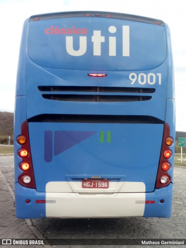 UTIL - União Transporte Interestadual de Luxo 9001 na cidade de Juiz de Fora, Minas Gerais, Brasil, por Matheus Germiniani. Número da foto: #6081330.