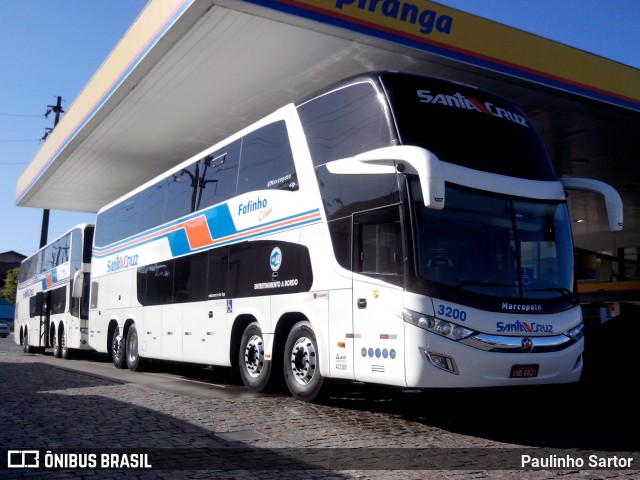 VUSC - Viação União Santa Cruz 3200 na cidade de Joinville, Santa Catarina, Brasil, por Paulinho Sartor. Número da foto: #6082044.