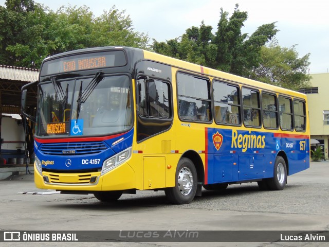 Auto Viação Reginas DC 4.157 na cidade de Duque de Caxias, Rio de Janeiro, Brasil, por Lucas Alvim. Número da foto: #6081291.