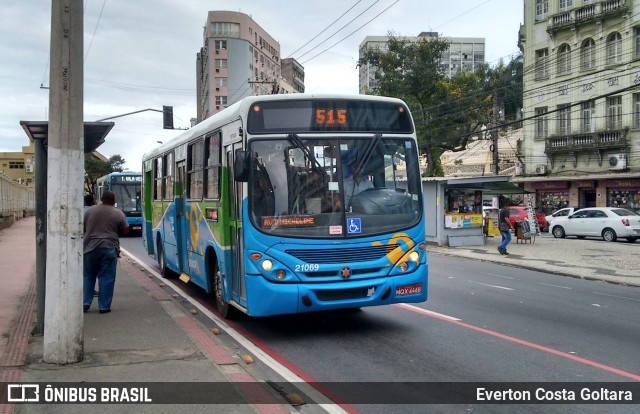 Santa Zita Transportes Coletivos 21069 na cidade de Vitória, Espírito Santo, Brasil, por Everton Costa Goltara. Número da foto: #6080719.