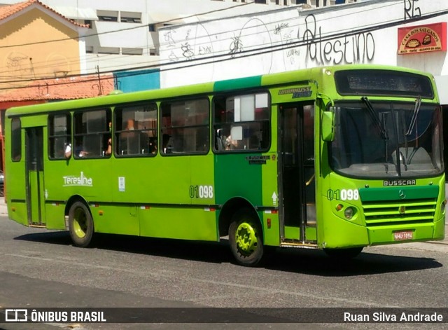 EMVIPI - Empresa Viação Piauí 01098 na cidade de Teresina, Piauí, Brasil, por Ruan Silva Andrade. Número da foto: #6081258.