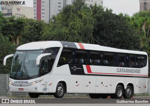 Auto Viação Catarinense 3115 na cidade de Curitiba, Paraná, Brasil, por Guilherme Bomfim. ID da foto: 6082063.