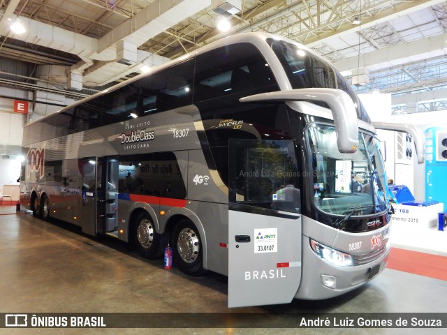 Auto Viação 1001 18307 na cidade de São Paulo, São Paulo, Brasil, por André Luiz Gomes de Souza. Número da foto: #6081992.