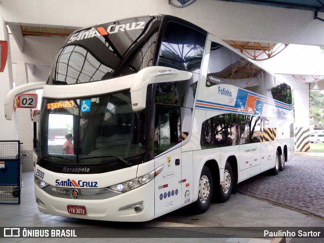 VUSC - Viação União Santa Cruz 2500 na cidade de Joinville, Santa Catarina, Brasil, por Paulinho Sartor. Número da foto: #6082043.