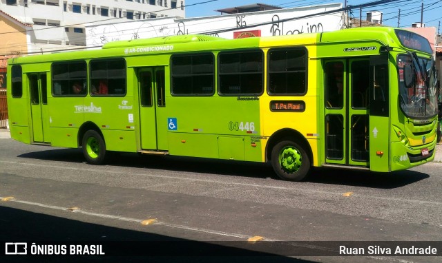 Transcol Transportes Coletivos 04446 na cidade de Teresina, Piauí, Brasil, por Ruan Silva Andrade. ID da foto: 6081255.