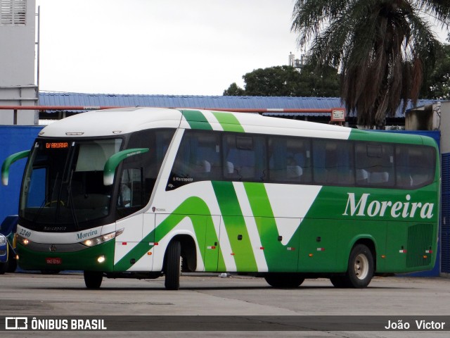 Empresa de Transportes e Turismo Moreira 2240 na cidade de Goiânia, Goiás, Brasil, por João Victor. ID da foto: 6097524.