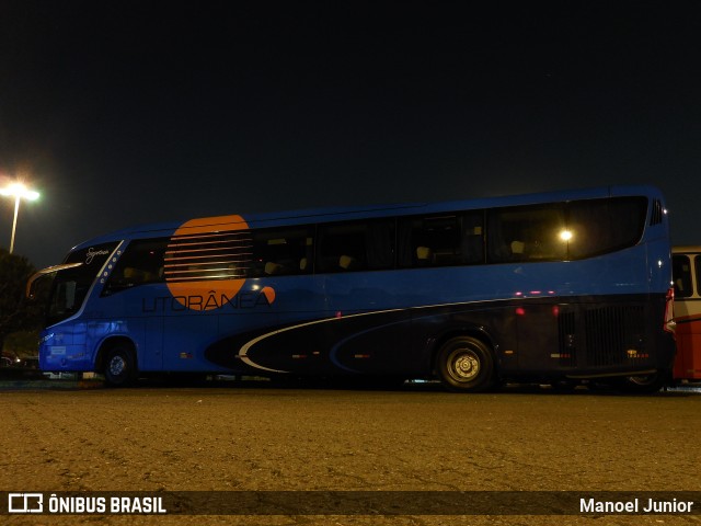 Litorânea Transportes Coletivos 5875 na cidade de São Paulo, São Paulo, Brasil, por Manoel Junior. ID da foto: 6097605.