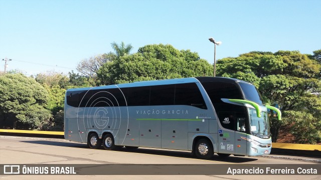 Viação Garcia 8451 na cidade de Londrina, Paraná, Brasil, por Aparecido Ferreira Costa. Número da foto: #6098386.
