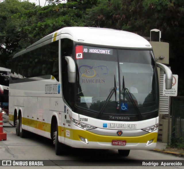 Empresa Cruz 21708 na cidade de São Paulo, São Paulo, Brasil, por Rodrigo  Aparecido. ID da foto: 6098744.