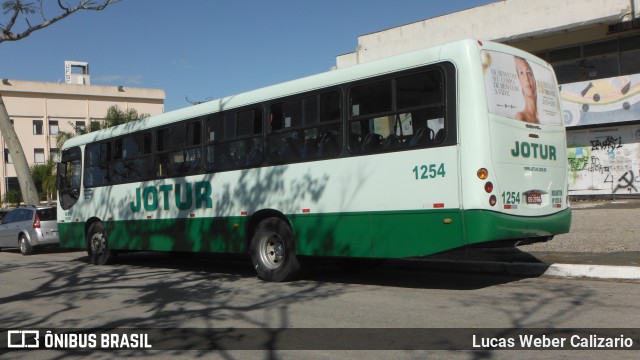 Jotur - Auto Ônibus e Turismo Josefense 1254 na cidade de Florianópolis, Santa Catarina, Brasil, por Lucas Weber Calizario. Número da foto: #6098029.