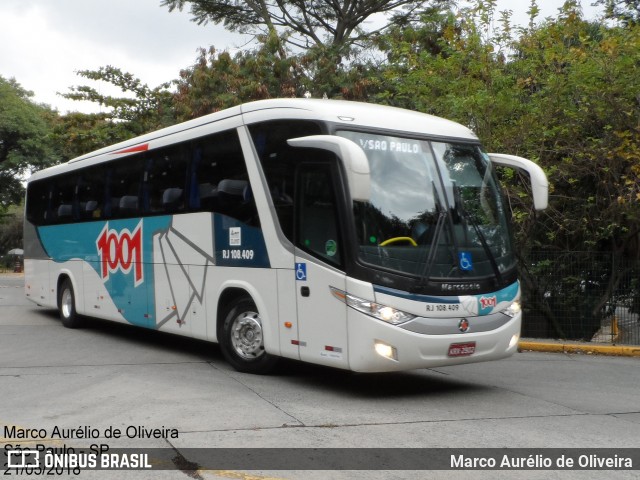 Auto Viação 1001 RJ 108.409 na cidade de São Paulo, São Paulo, Brasil, por Marco Aurélio de Oliveira. ID da foto: 6099197.