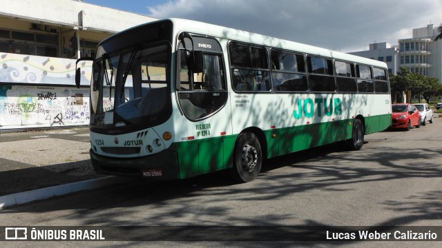 Jotur - Auto Ônibus e Turismo Josefense 1254 na cidade de Florianópolis, Santa Catarina, Brasil, por Lucas Weber Calizario. Número da foto: #6098033.