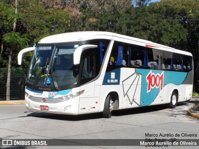 Auto Viação 1001 RJ 108.399 na cidade de São Paulo, São Paulo, Brasil, por Marco Aurélio de Oliveira. Número da foto: #6099145.