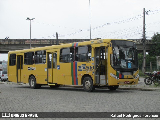 Itamaracá Transportes 1.759 na cidade de Paulista, Pernambuco, Brasil, por Rafael Rodrigues Forencio. ID da foto: 6097680.