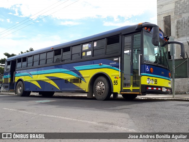 Transportes Unidos San Antonio 55 na cidade de Costa Rica, Mato Grosso do Sul, Brasil, por Jose Andres Bonilla Aguilar. ID da foto: 6099887.