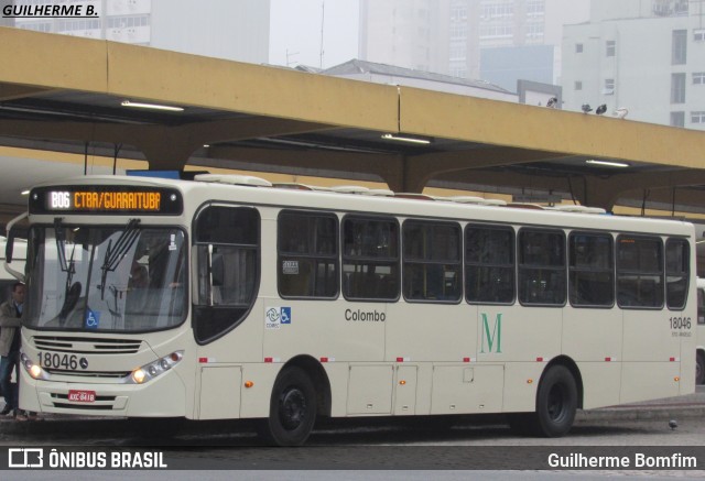 Viação Santo Ângelo 18046 na cidade de Curitiba, Paraná, Brasil, por Guilherme Bomfim. Número da foto: #6100278.