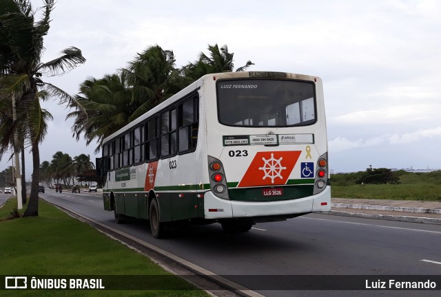 Auto Viação Veleiro 023 na cidade de Maceió, Alagoas, Brasil, por Luiz Fernando. ID da foto: 6100686.