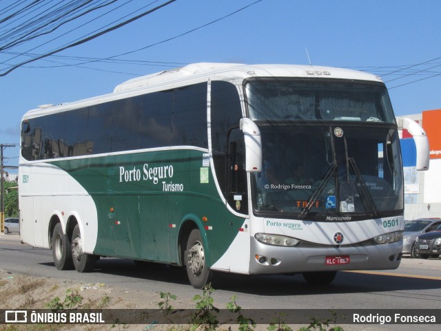 Porto Seguro Transporte e Turismo 0501 na cidade de Maceió, Alagoas, Brasil, por Rodrigo Fonseca. ID da foto: 6100360.