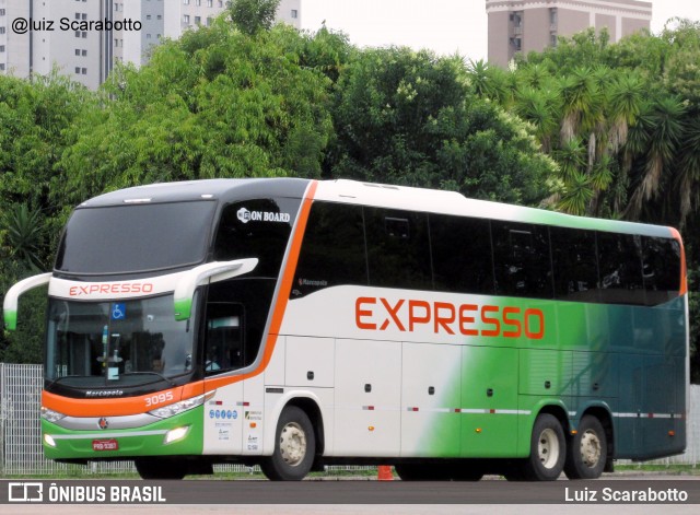 Expresso Transporte e Turismo Ltda. 3095 na cidade de Brasil, por Luiz Scarabotto . ID da foto: 6100687.