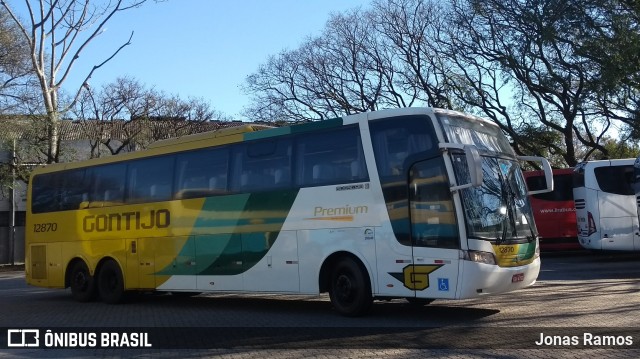 Empresa Gontijo de Transportes 12870 na cidade de São Paulo, São Paulo, Brasil, por Jonas Ramos. ID da foto: 6102234.