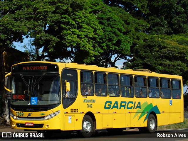 Viação Garcia 7089 na cidade de Nova Esperança, Paraná, Brasil, por Robson Alves. Número da foto: #6101352.