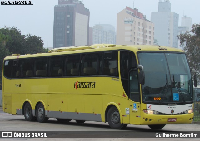 Kaissara - Viação Caiçara 15462 na cidade de Curitiba, Paraná, Brasil, por Guilherme Bomfim. Número da foto: #6102052.