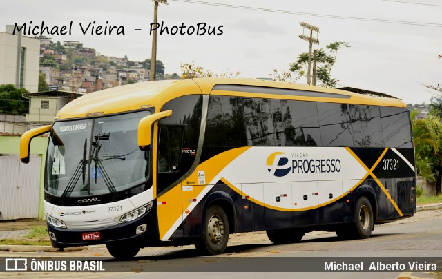 Viação Progresso 37321 na cidade de Leopoldina, Minas Gerais, Brasil, por Michael  Alberto Vieira. Número da foto: #6104525.