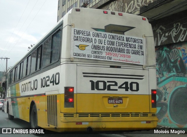 Empresa Gontijo de Transportes 10240 na cidade de Belo Horizonte, Minas Gerais, Brasil, por Moisés Magno. Número da foto: #6103357.