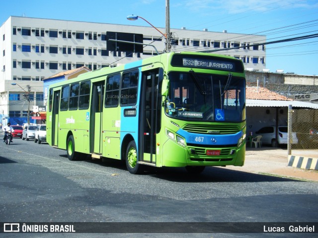 Taguatur - Taguatinga Transporte e Turismo 03467 na cidade de Teresina, Piauí, Brasil, por Lucas Gabriel. ID da foto: 6103290.