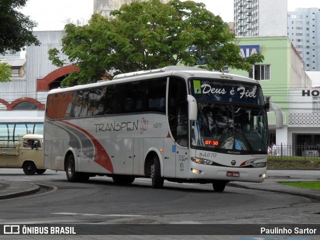 Transpen Transporte Coletivo e Encomendas 34070 na cidade de Curitiba, Paraná, Brasil, por Paulinho Sartor. ID da foto: 6103956.