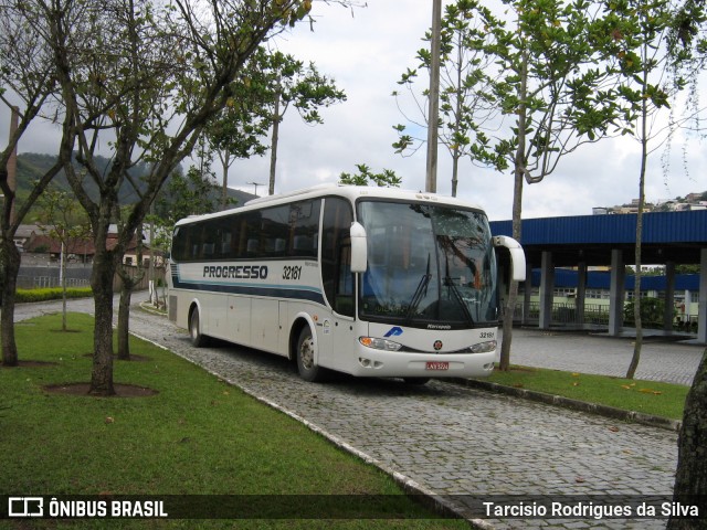 Viação Progresso 32181 na cidade de Juiz de Fora, Minas Gerais, Brasil, por Tarcisio Rodrigues da Silva. ID da foto: 6103987.