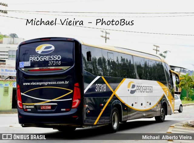 Viação Progresso 37318 na cidade de Leopoldina, Minas Gerais, Brasil, por Michael  Alberto Vieira. Número da foto: #6104541.