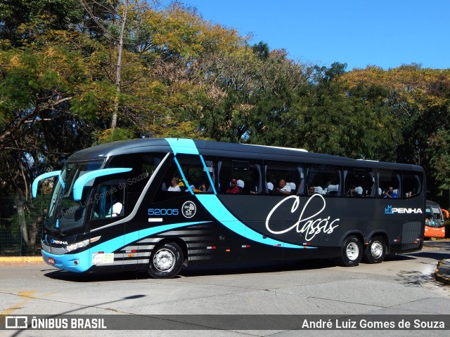 Empresa de Ônibus Nossa Senhora da Penha 52005 na cidade de São Paulo, São Paulo, Brasil, por André Luiz Gomes de Souza. ID da foto: 6105882.