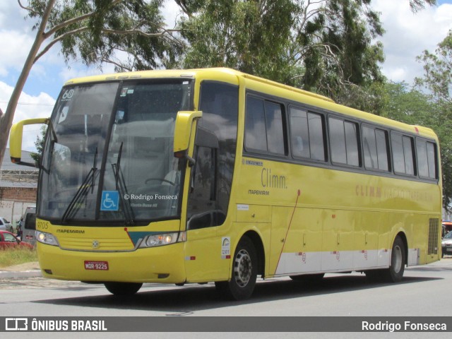 Viação Itapemirim 9705 na cidade de Caruaru, Pernambuco, Brasil, por Rodrigo Fonseca. ID da foto: 6106177.