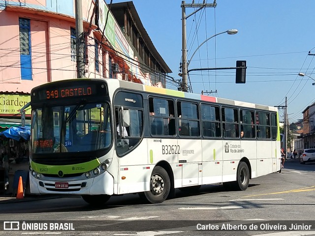 Viação Pavunense B32622 na cidade de Rio de Janeiro, Rio de Janeiro, Brasil, por Carlos Alberto de Oliveira Júnior. Número da foto: #6105936.