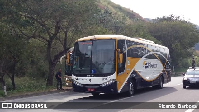 Viação Progresso 31310 na cidade de Três Rios, Rio de Janeiro, Brasil, por Ricardo  Barbosa. Número da foto: #6105357.