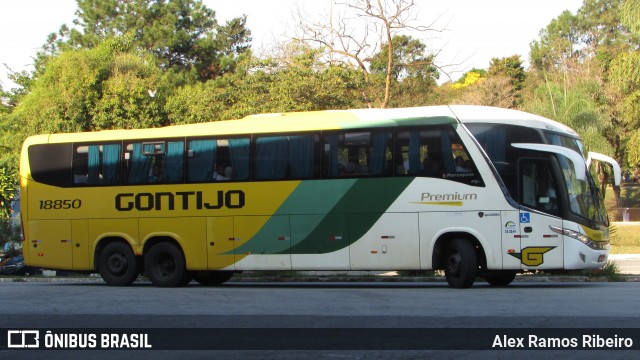 Empresa Gontijo de Transportes 18850 na cidade de Taubaté, São Paulo, Brasil, por Alex Ramos Ribeiro. ID da foto: 6106715.