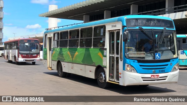 CT Expresso 3386 na cidade de Brasília, Distrito Federal, Brasil, por Ramom Oliveira Queiroz. ID da foto: 6105802.